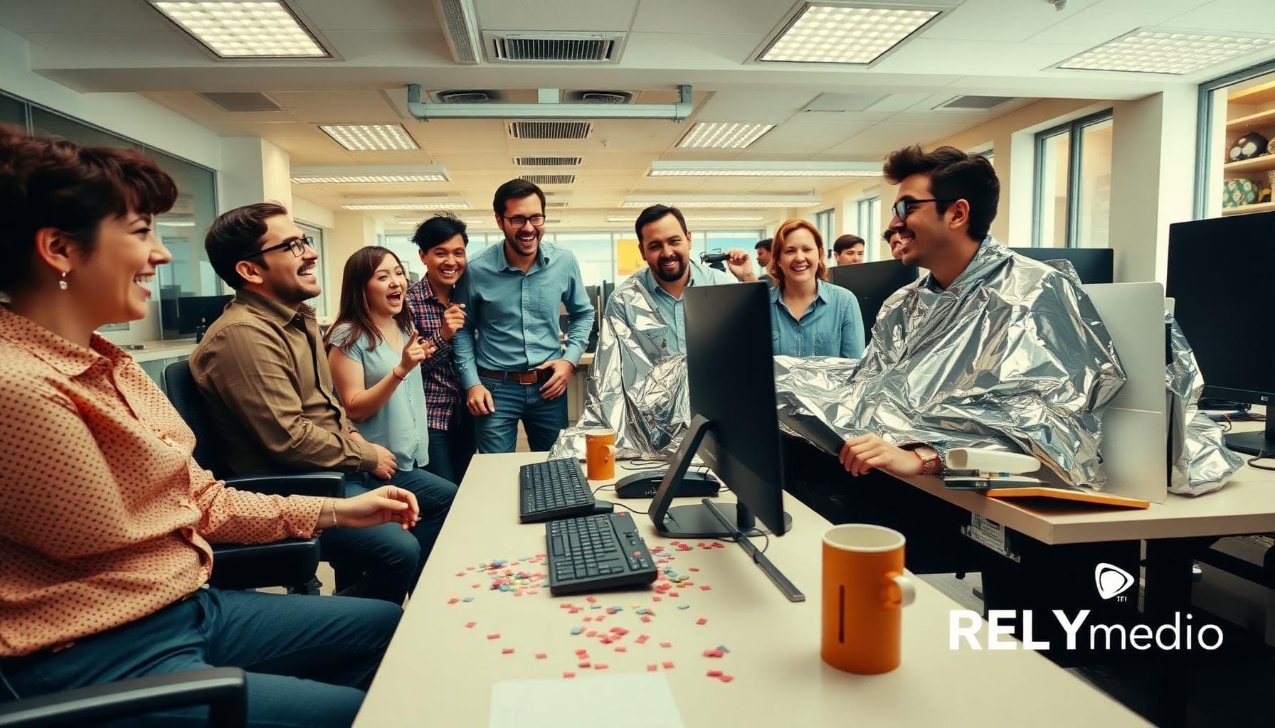 10 Hilarious April Fools' Day Pranks for the Office & Working From Home