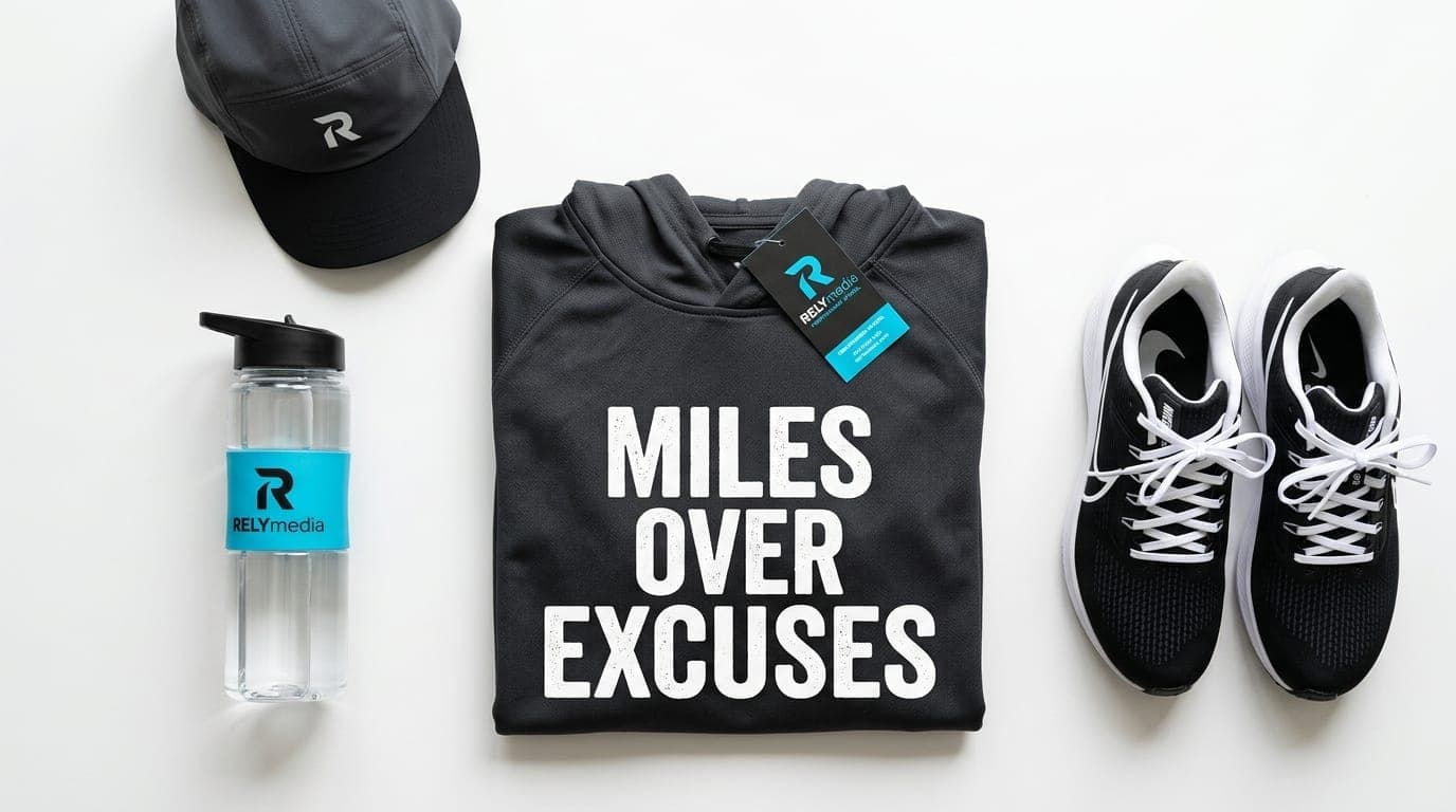 Custom running team apparel