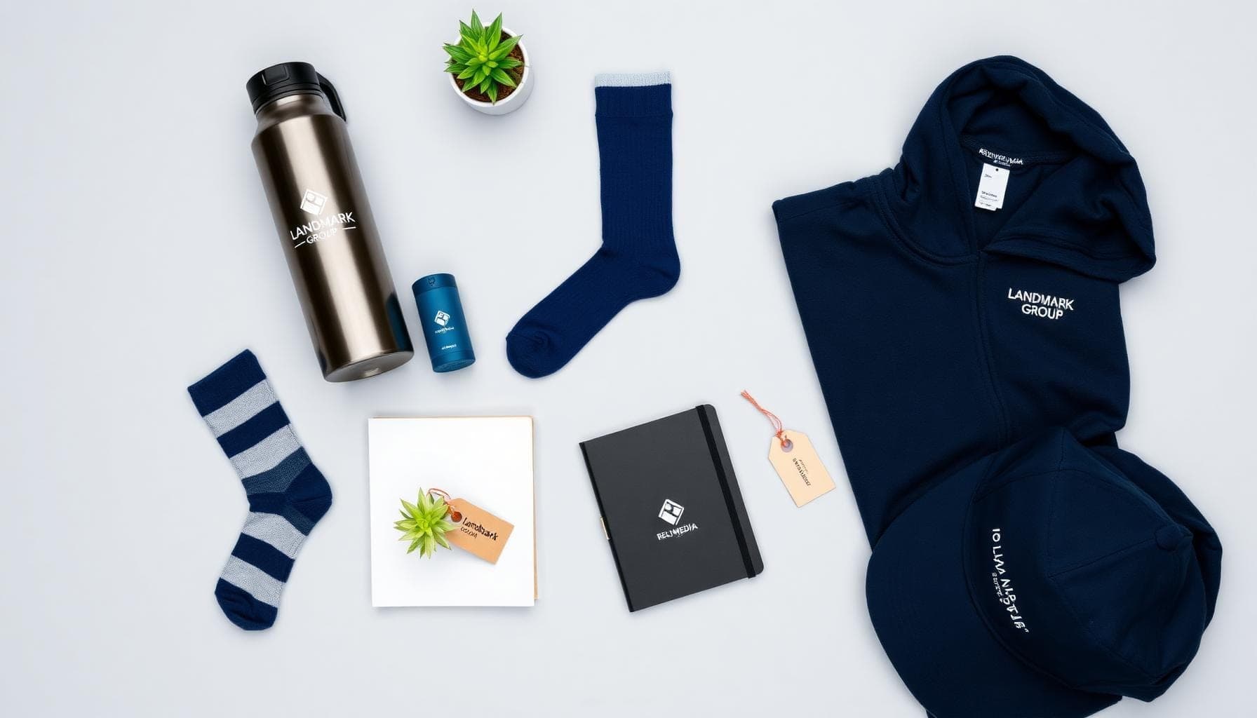 Office gifts for employees — branded desk accessories and supplies