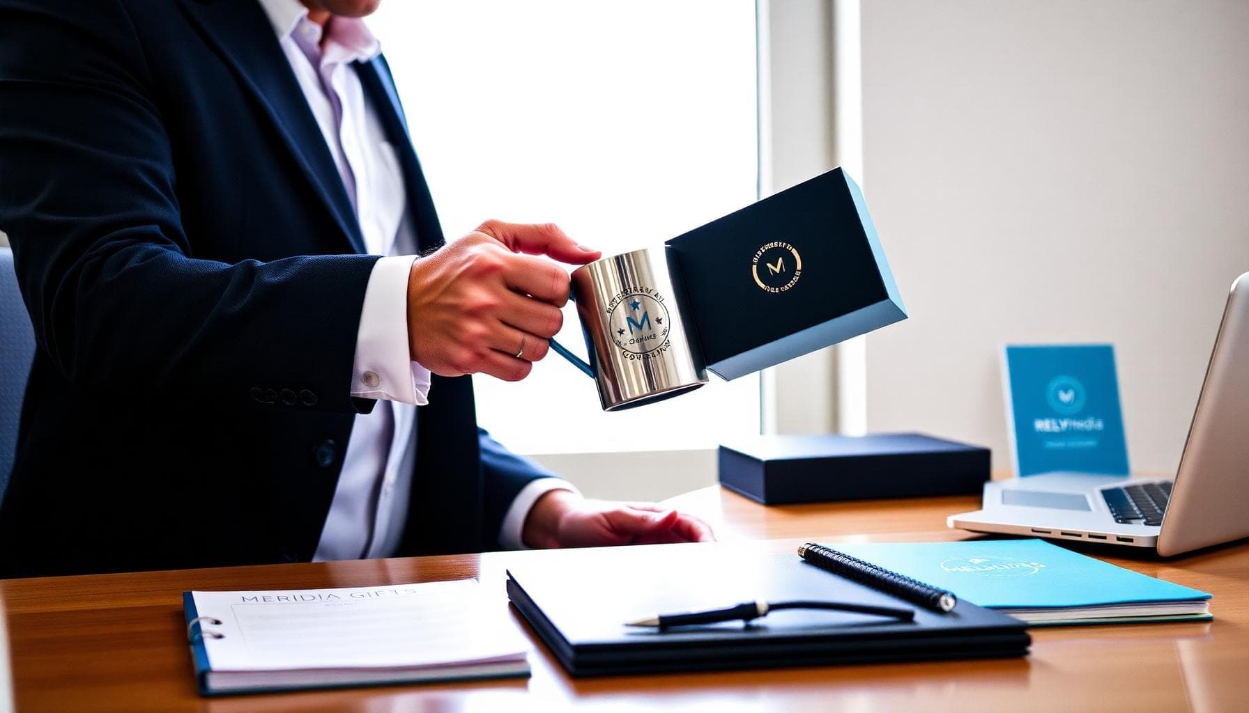 Corporate gifting strategy — branded gifts that build relationships