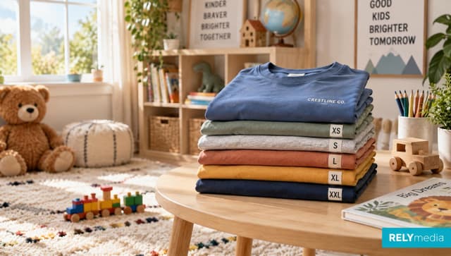 custom kids apparel from RELYmedia