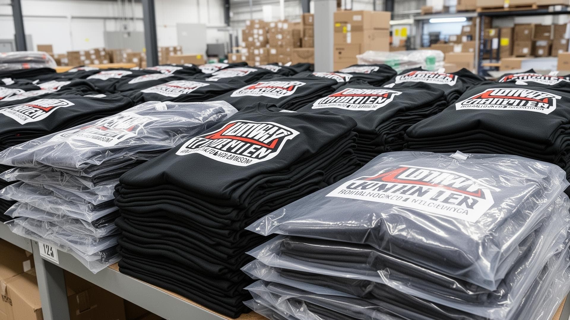Bulk screen printing orders — per-piece pricing breakdown