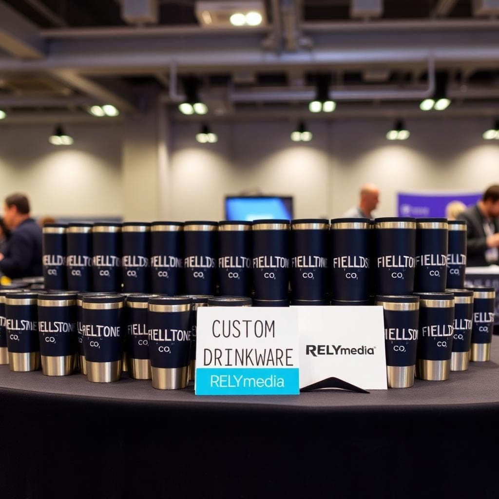 Custom travel mugs and tumblers for your brand