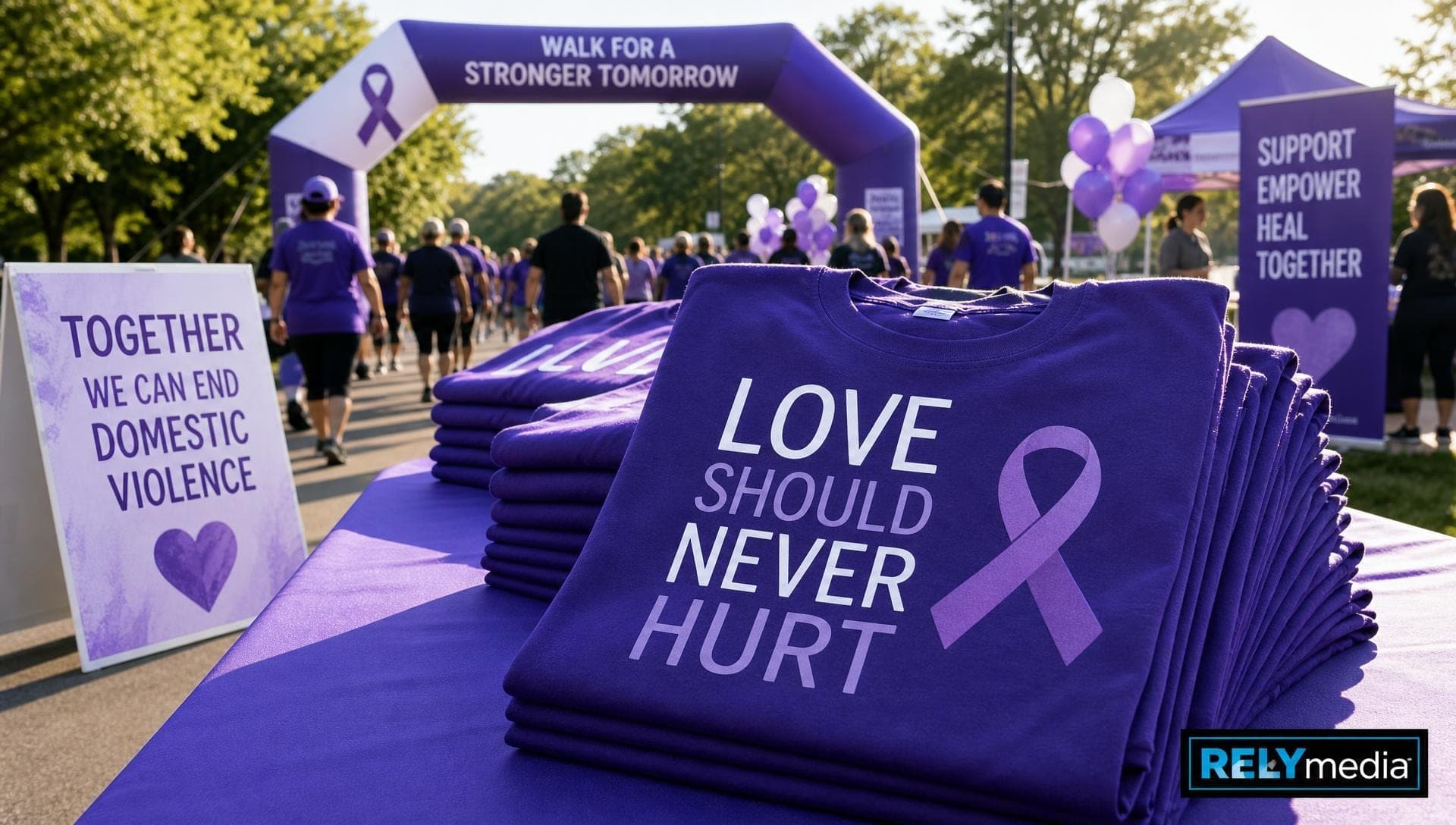 25 Domestic Violence Awareness Slogans for Shirts, Walks & Rallies