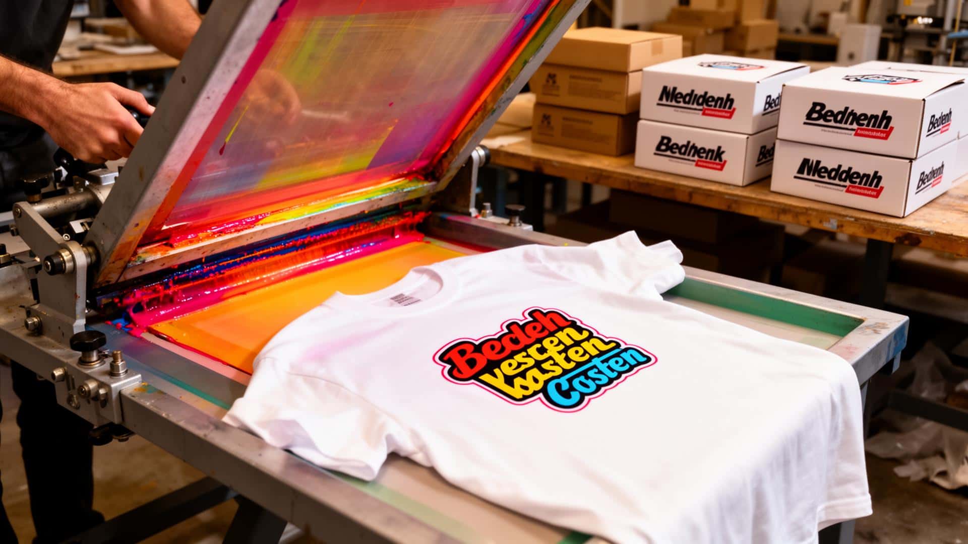 Screen Printing Custom T-Shirts Hero