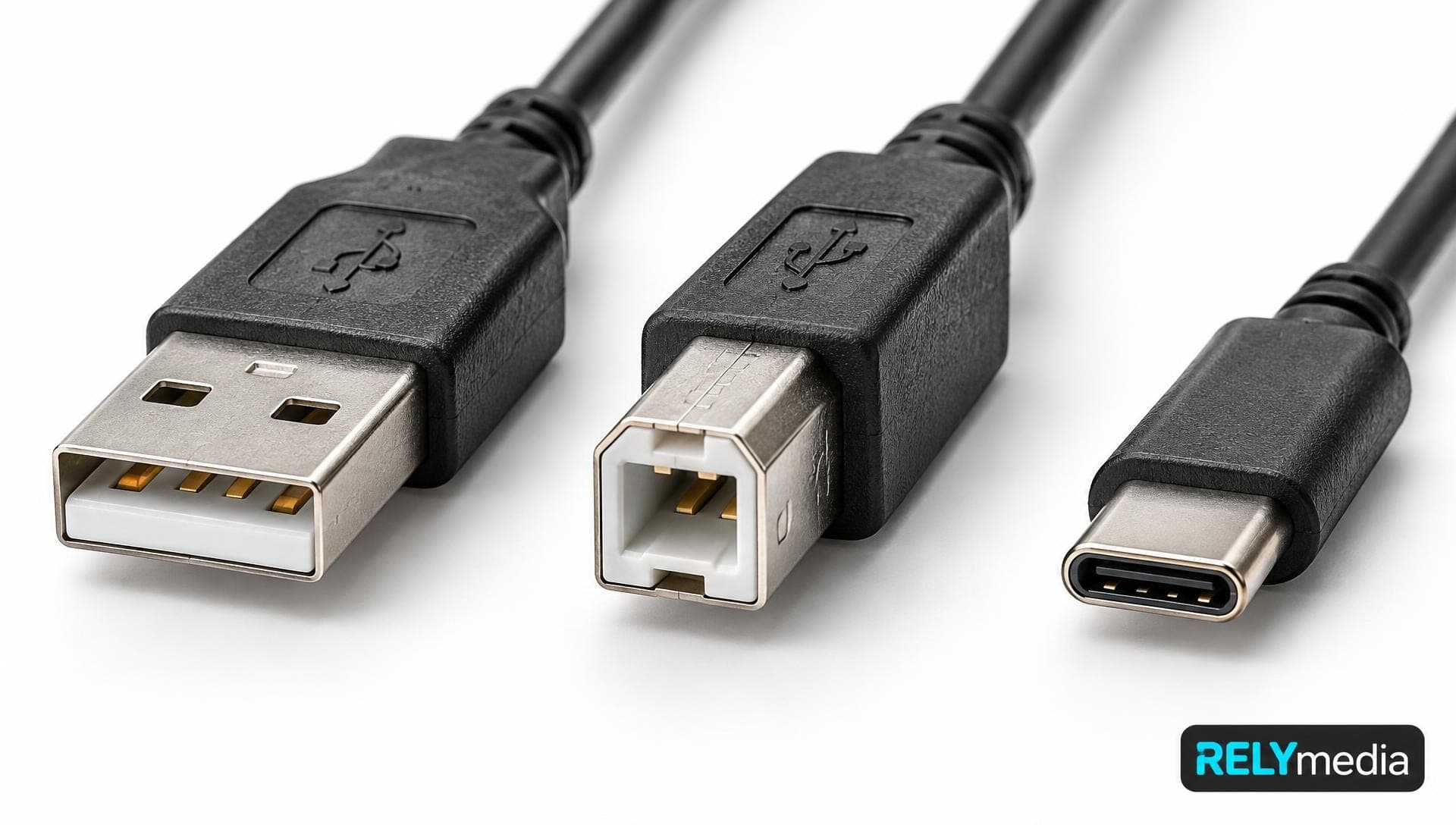 USB-C, USB-B, and USB-A: What’s the Difference?