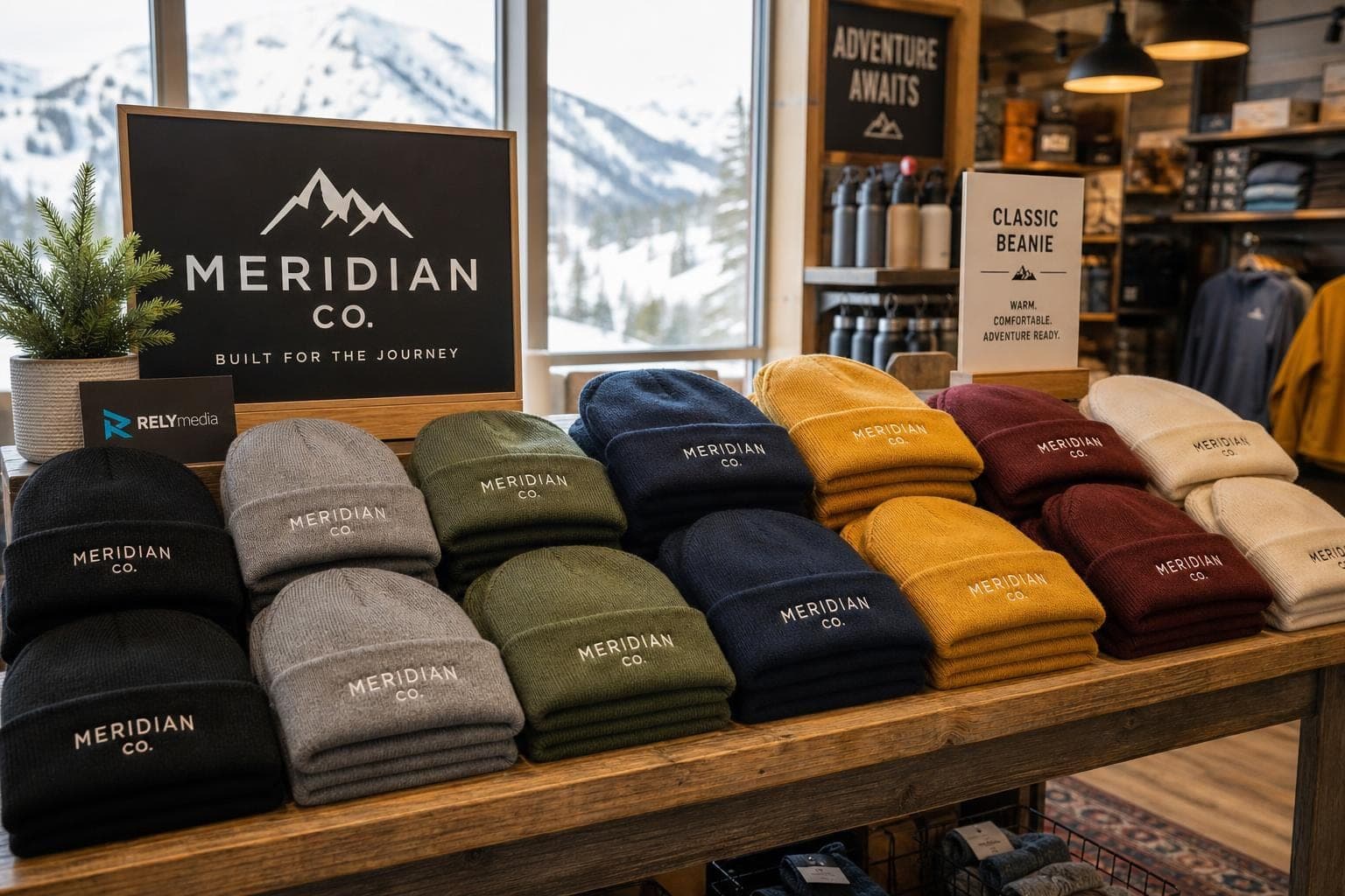 Custom beanies as a promotional product — branded winter headwear
